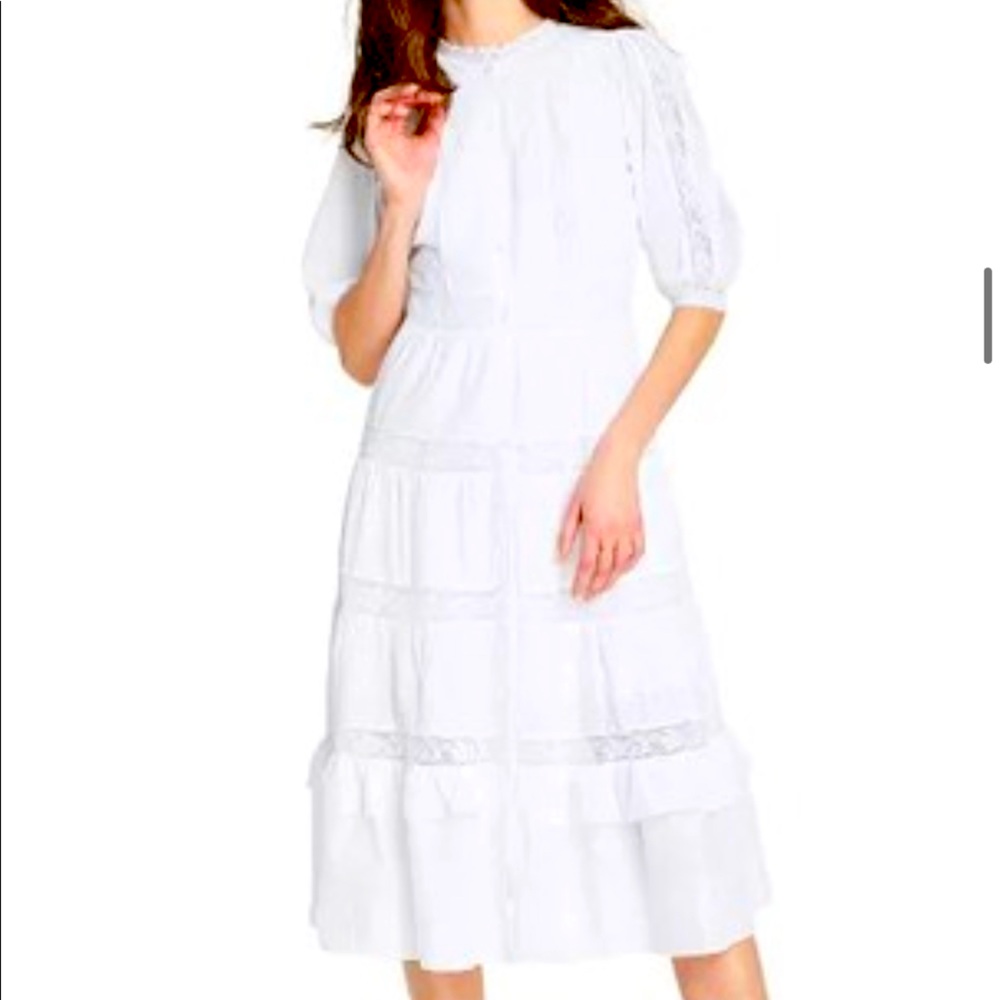 NWT Embroidered Dress